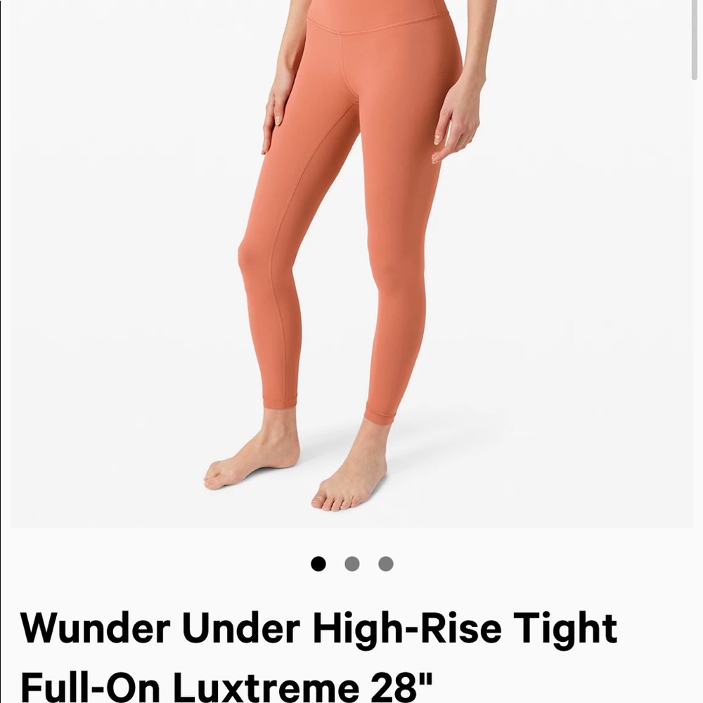 Lululemon High Rise Tight 28”